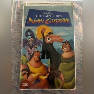 The Emperor's New Groove VHS 2000 Disney Clamshell Video Tape